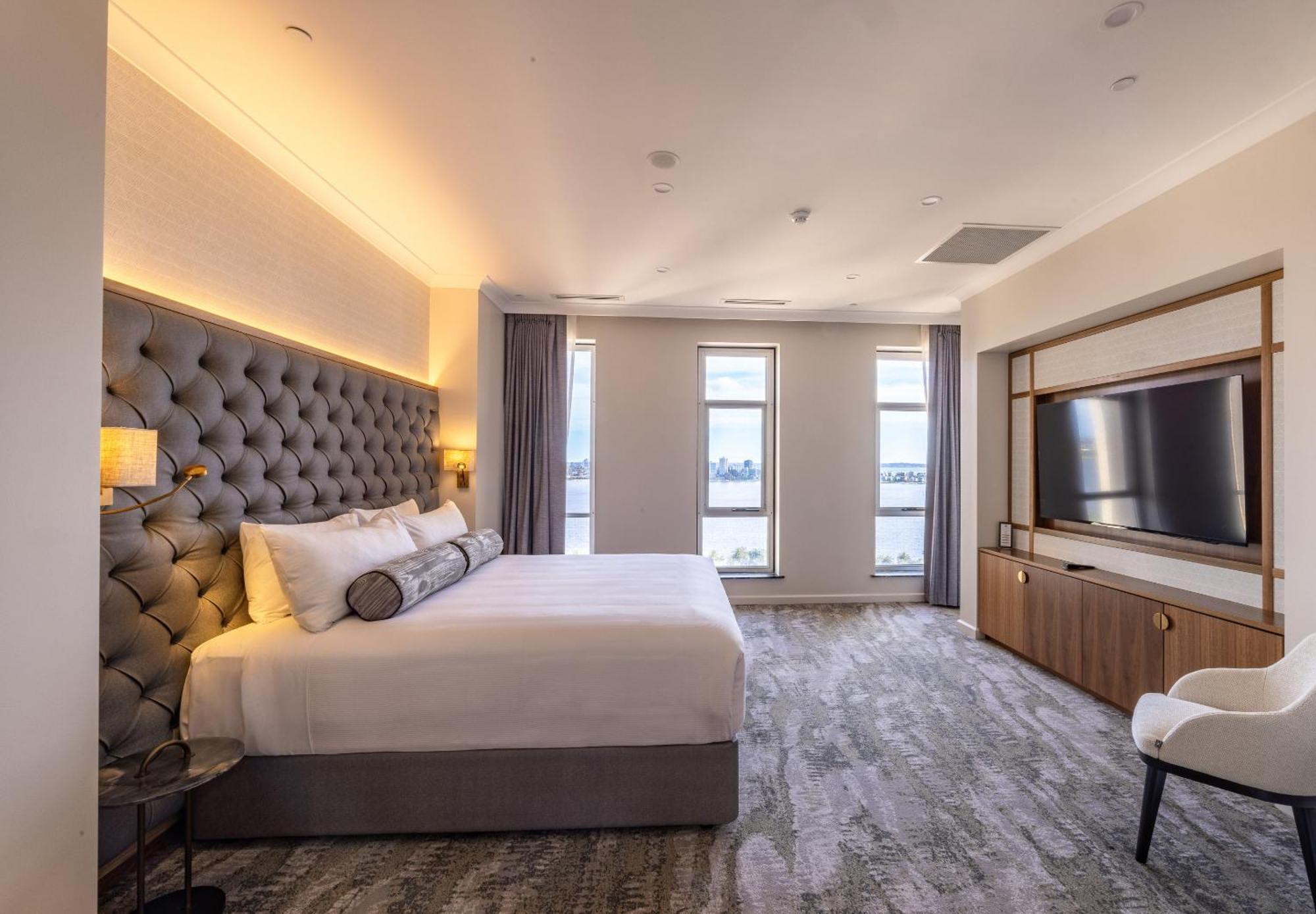 فندق دوكستون بيرث المظهر الخارجي الصورة A bedroom at the hotel